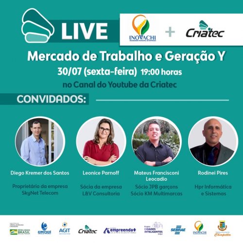 LIVE MERCADO DE TRABALHO E GERAÇÃO Y