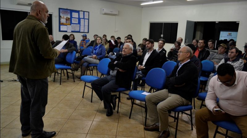Assembleia contou com a participação de representantes dos municípios que integram o Corede Celeiro.