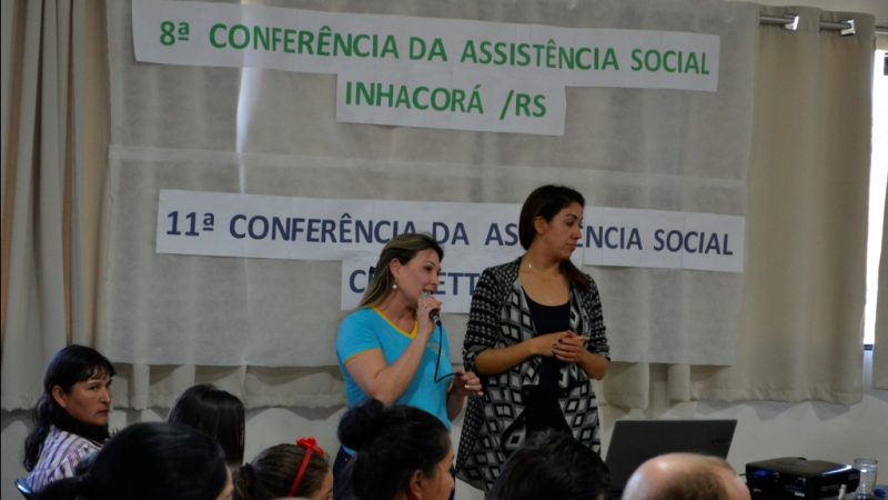 Secretária de Assistência Social de Chiapetta, Fernanda Maçalai Both.
