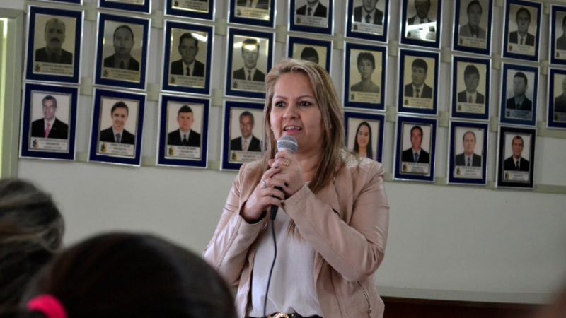 Assistente Social da Coordenadoria da Mulher de Ijuí, Ângela Cristina Marchionatti.
