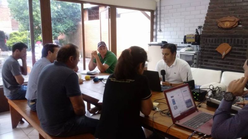 Programa de rádio foi realizado no município de Ijuí.
