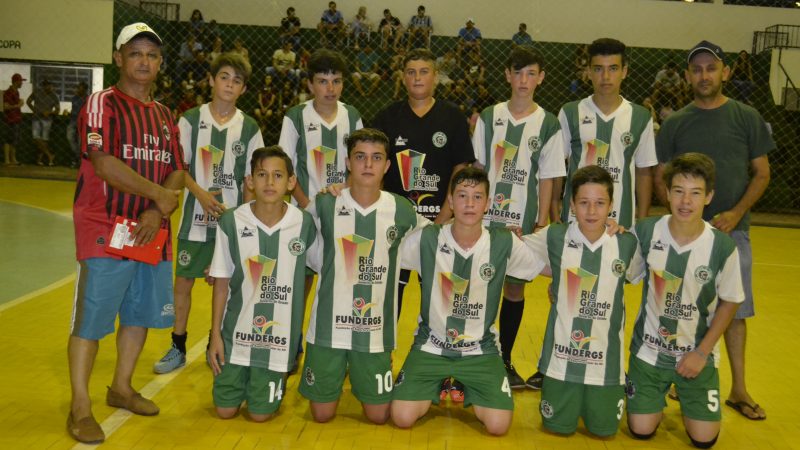 Equipe Inhacorá, campeã categoria Sub 15.