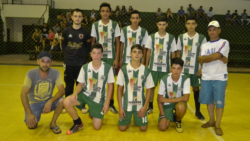 Equipe Inhacorá, campeã Sub 17.