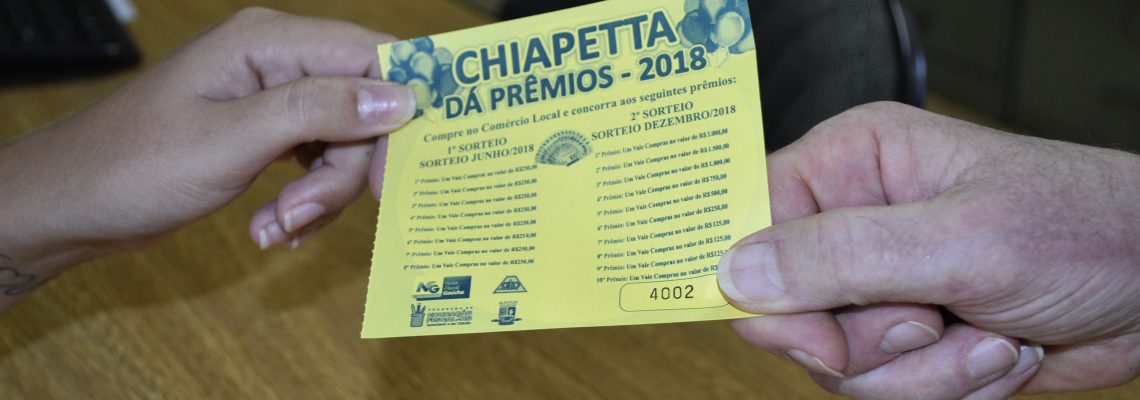 Campanha Chiapetta dá Prêmios 2018 tem início