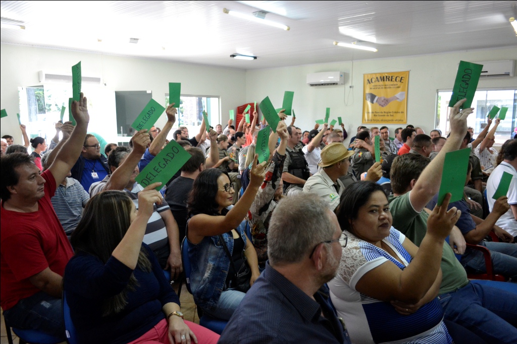 Definida a cédula de votação do Corede Celeiro para Consulta Popular 2018/2019