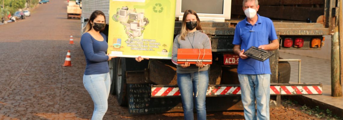 Campanha arrecada mais de cinco toneladas de lixo eletrônico
