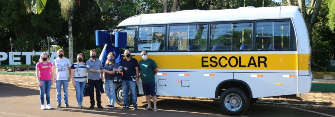 Chiapetta recebe novo micro-ônibus para o Transporte Escolar