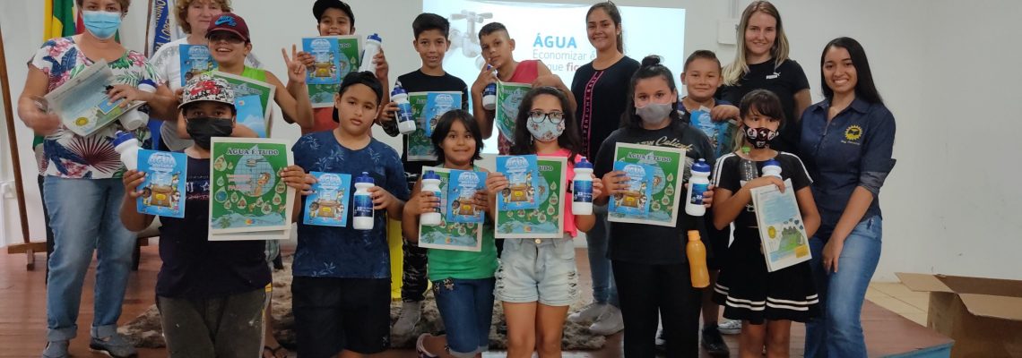 No Dia Mundial da Água, SMDES promove ação junto as escolas municipais