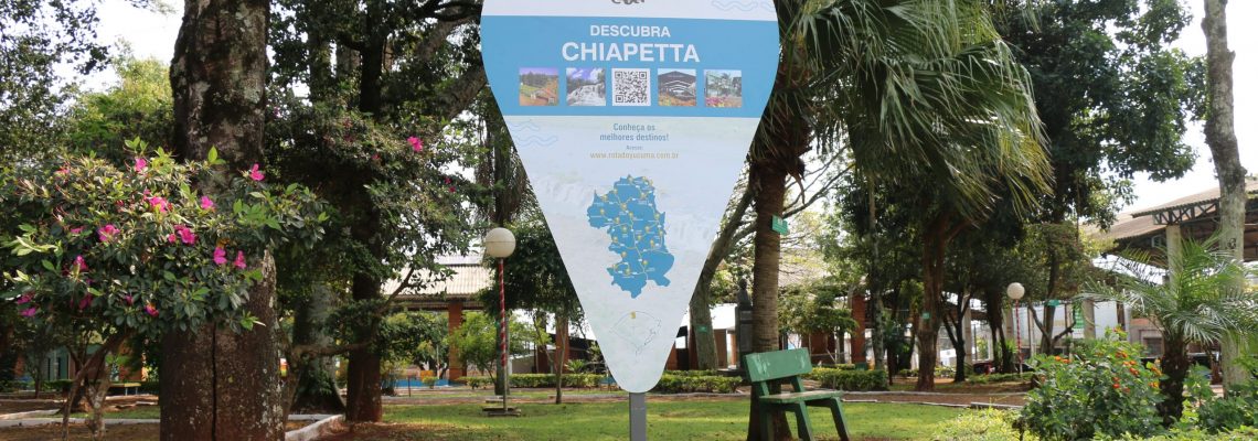 Turismo: Chiapetta recebe placas de localização e orientação aos turistas da Rota do Yucumã